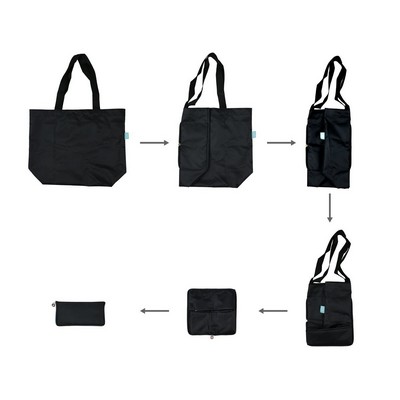 Wallet Style Folding Shopping Bags