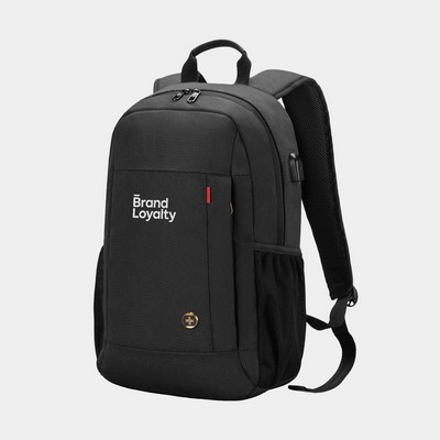 SwissDigital® ARBON RFID Travel Business Backpack